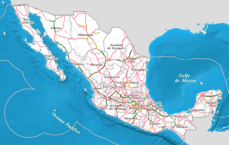 Espacio y datos de México